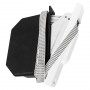 Recogedor Persiana Mini Italiano Empotrar con Caja, distancia entre agujeros 13,7 cm.