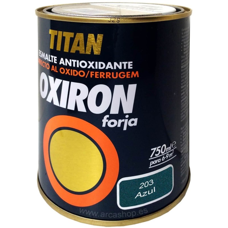 OXIRON FORJA 203 Azul Esmalte Antioxidante TITAN