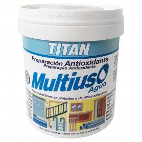 Blanco Imprimación Selladora Preparación Multiusos Antioxidante TITAN al Agua