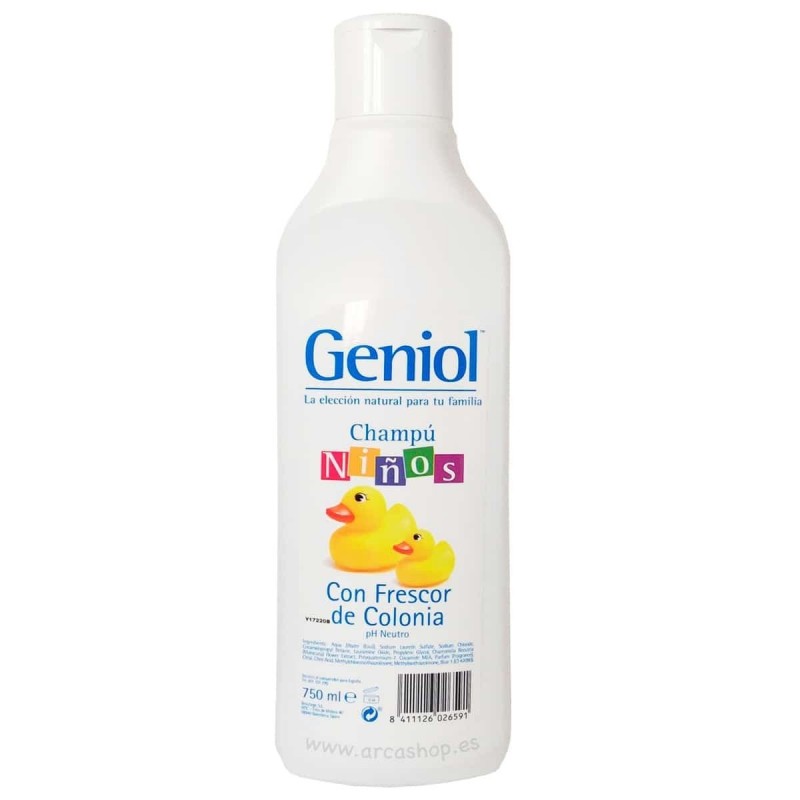 Champú Geniol Infantil para niños y niñas 750 ml