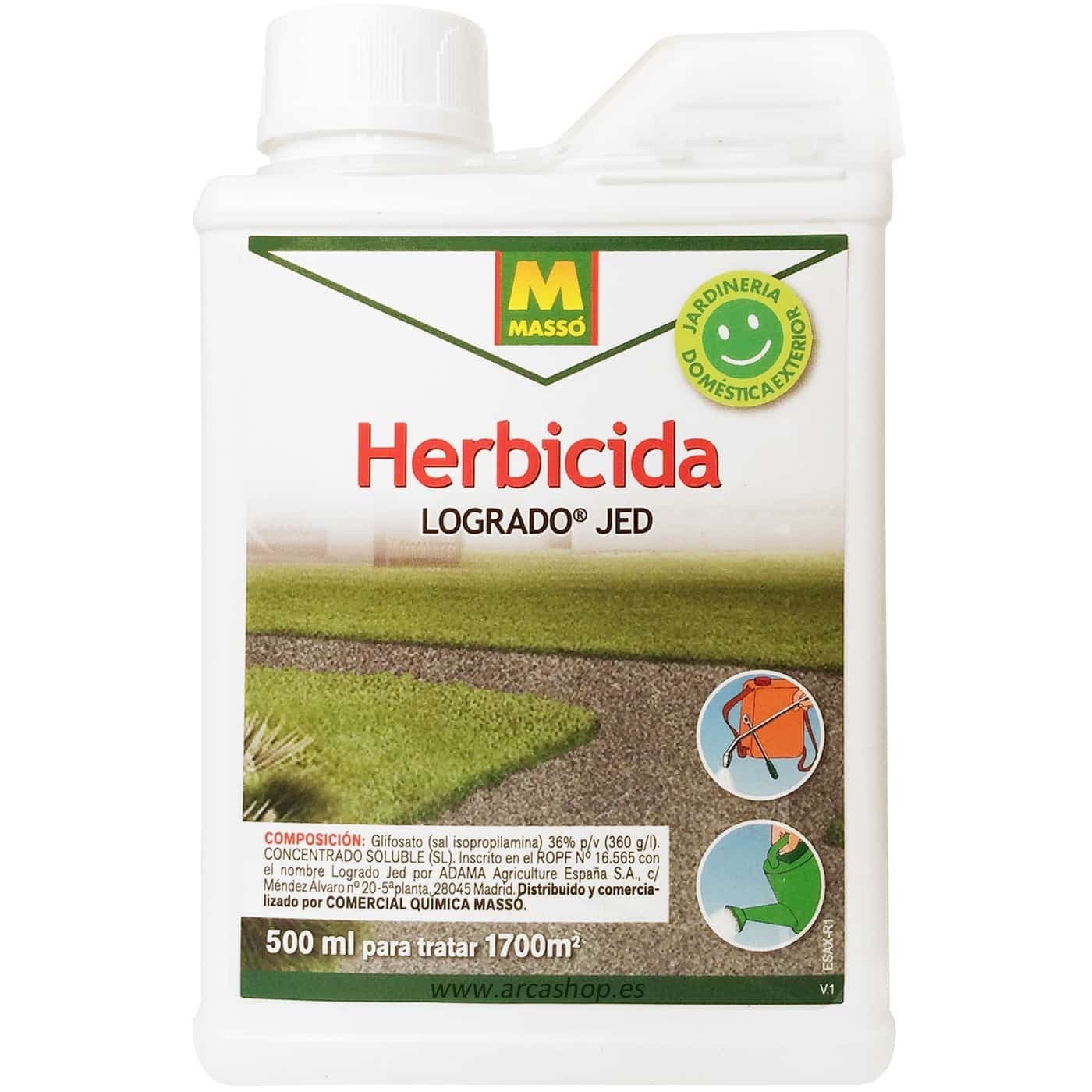 Herbicida líquido Massó Garden LOGRADO JED