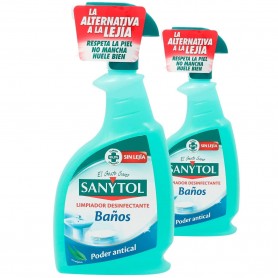 Sanytol Baños Limpiador Especial Aseos. Poder antical.