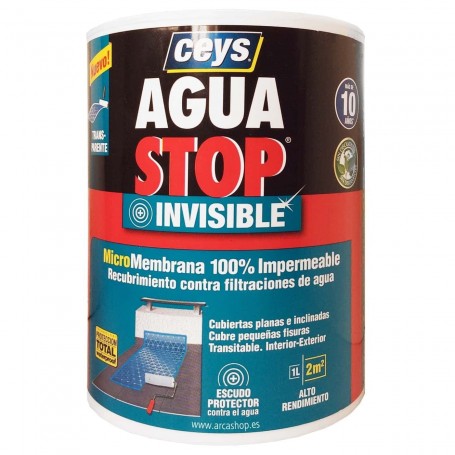 Agua Stop Ceys Invisible. Impermeabilizante Antifiltraciones de agua