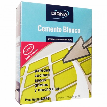 Cemento Blanco Dirna Reparaciones Domésticas.