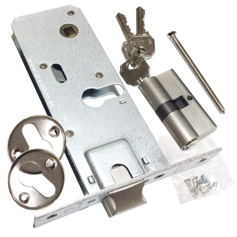 ▷ Cerradura puerta metalica 5550 aluminio de lince ®
