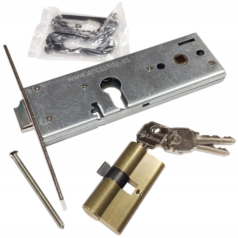 Multipunto palanca gancho, Series 5570-3H - Cerraduras para embutir en  metal - Puertas metálicas - Lince