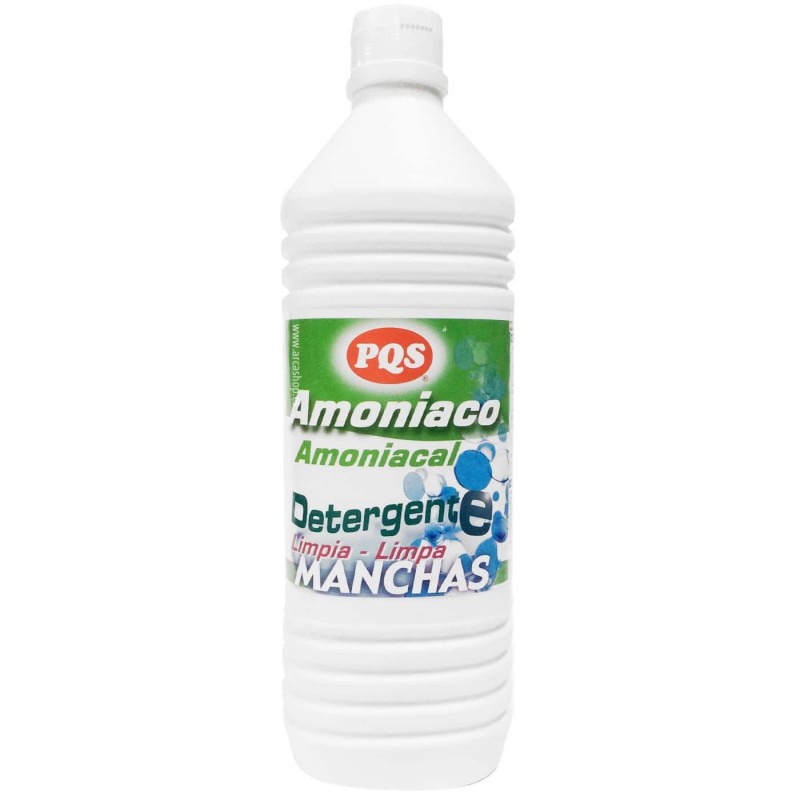 Amoniaco con Detergente PQS. Limpiador Multiusos.