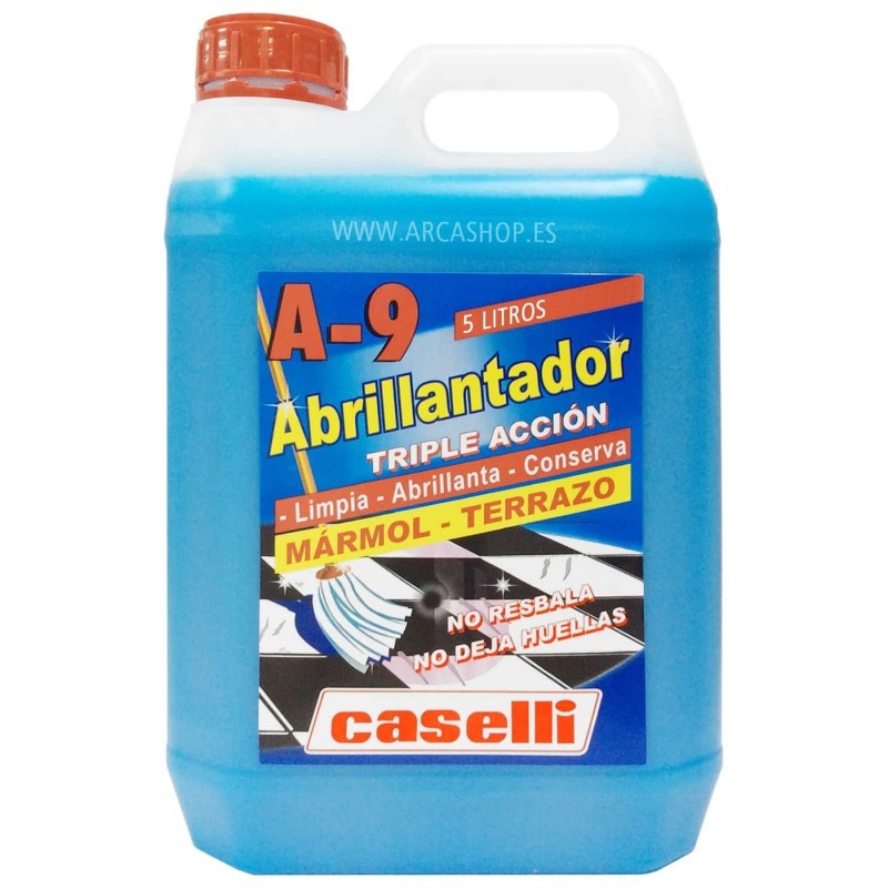 Caselli Abrillantador 5 litros Suelos A9 uso profesional doméstico