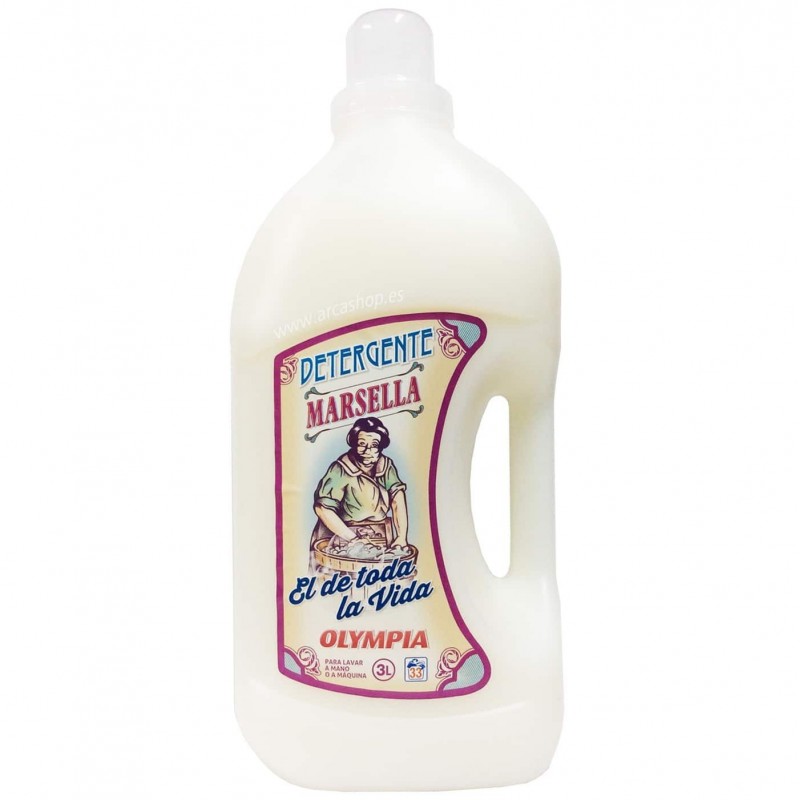 Detergente Jabón de Marsella Olympia 3 litros