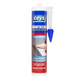 Ceys Montack Transparente (Invisible) Adhesivo de Montaje
