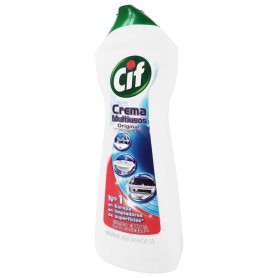 CIF Crema Limpiador multi usos y multi superficies baños y cocinas. Eliminar Grasa y cal.