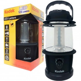 Lámpara Led portátil Kodak (diseño tipo farolillo candil), 125 lúmenes y 10 m diámetro de alcance