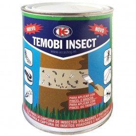Temobi insect Cola Especial Insectos. Se aplica con brocha o pincel. Aplicar en el tronco del árbol.