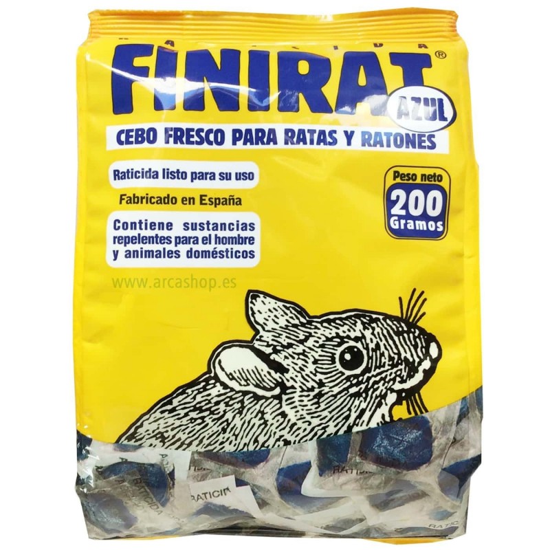 Finirat Cebo Raticida Fresco para ratas y ratones Impex Europa