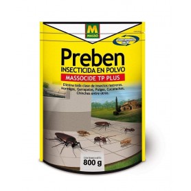 Insecticida en polvo Preben Massó Garden 800 grs 