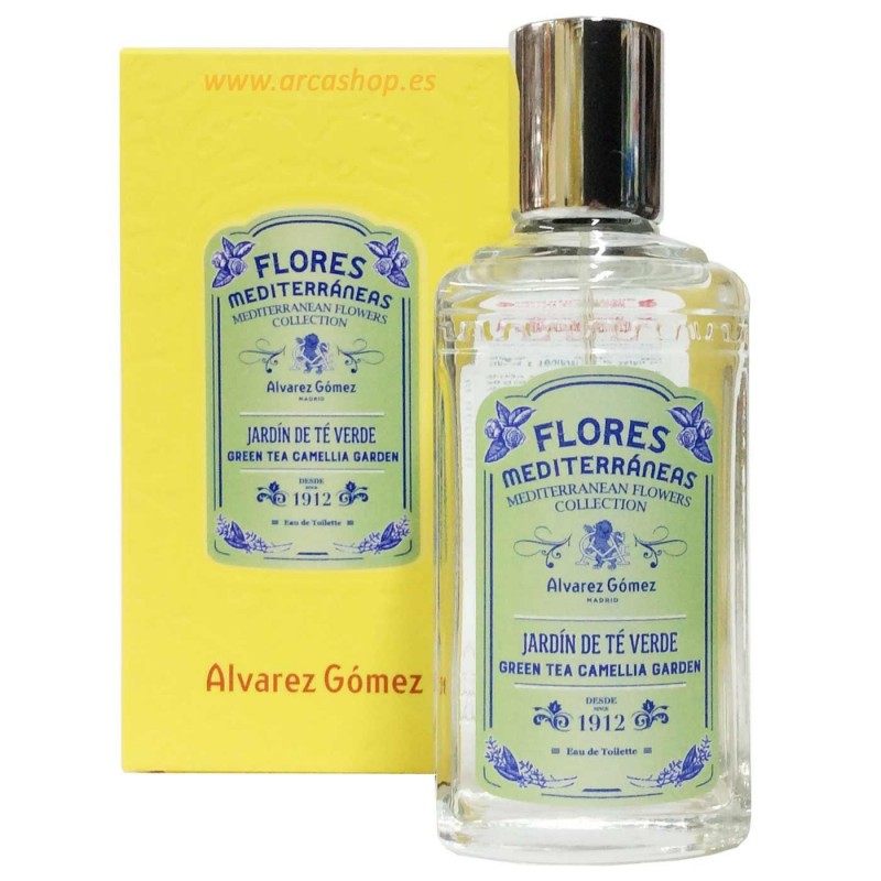 EDT Perfume Arbol te verde Flores Mediterráneas, Agua Colonias Concentradas de Alvarez Gómez