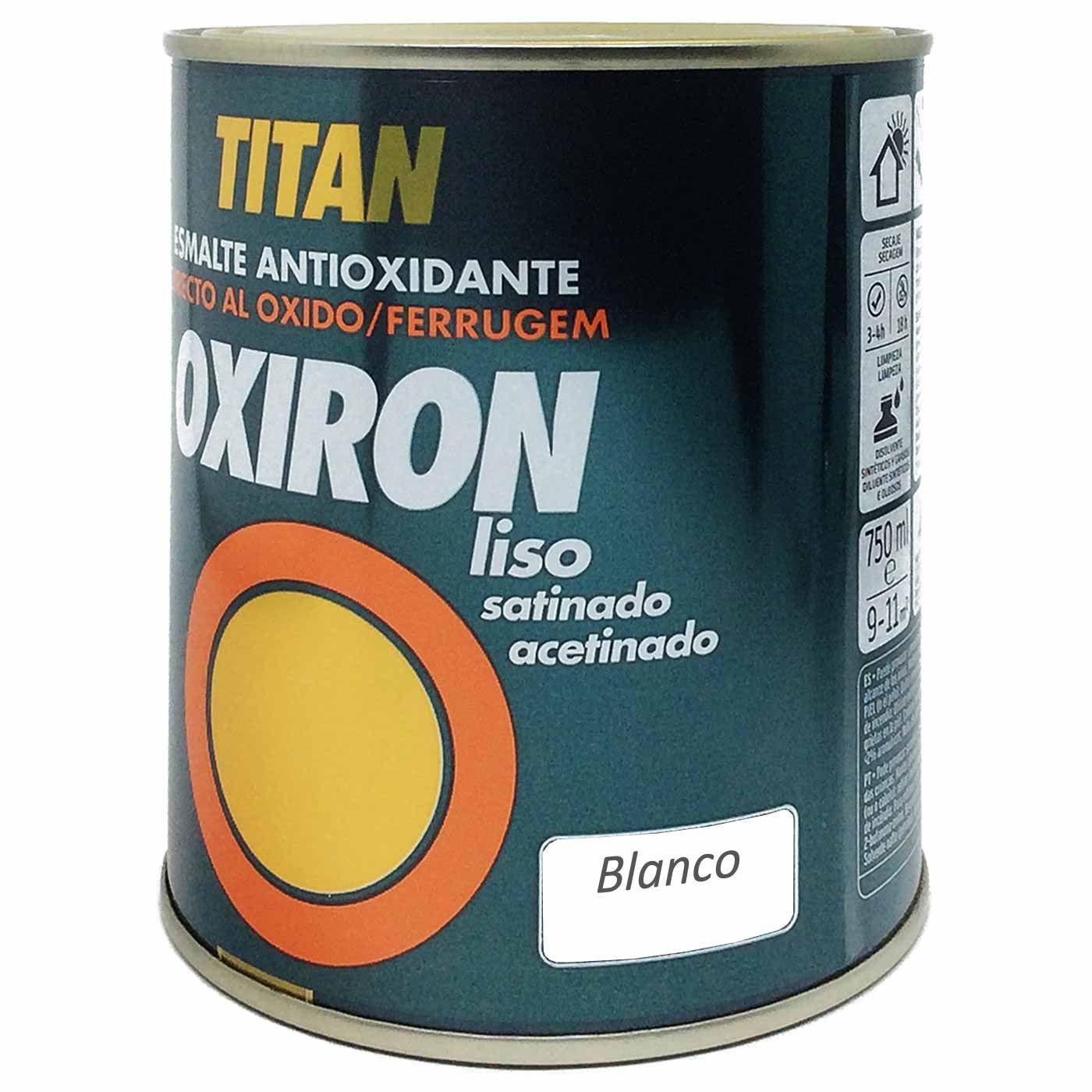 Titan Blanco 4566 Oxiron Liso Satinado 750ml
