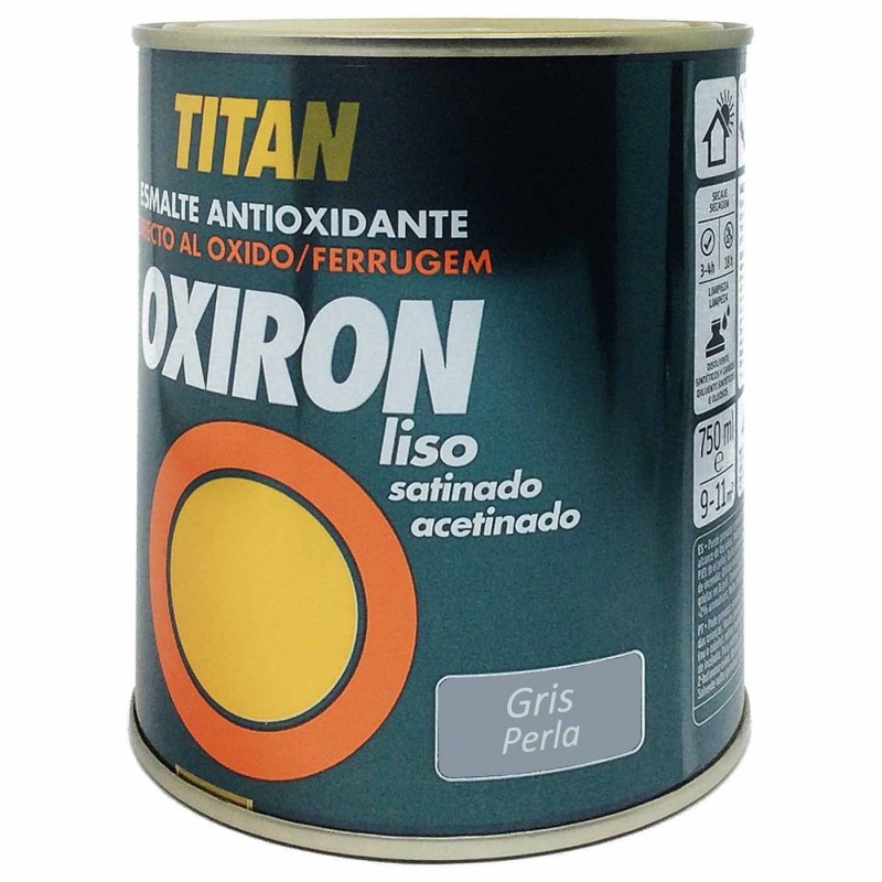 Titan Gris perla 4509 Oxiron Liso Satinado 750ml 4 litros