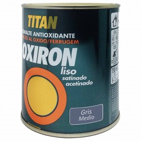 Titan Gris medio 4549 Oxiron Liso Satinado 750ml 4 litros