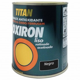 Titan Negro 4567 Oxiron Liso Satinado 750ml 4 litros