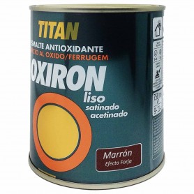 Titan Oxiron Marrón 4205 Efecto Forja Liso Satinado
