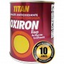 Titan Pintura Esmalte Antioxidante Oxiron Liso Brillante 750ml 4 litros