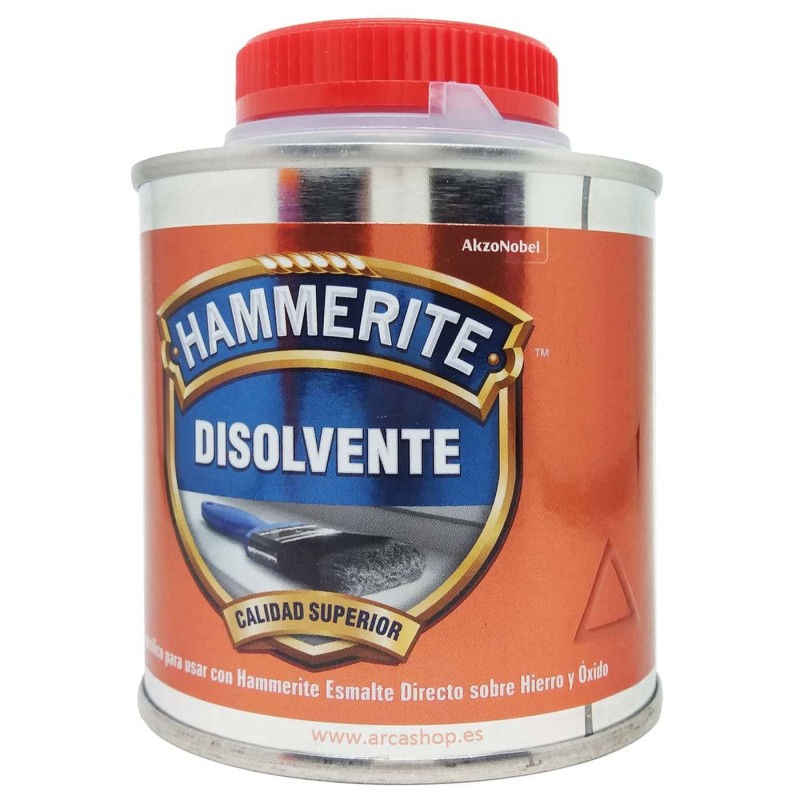 Hammerite Disolvente Calidad Superior, de akzoNobel para Hammerite Esmalte Directo Sobre Hierro y Óxido.