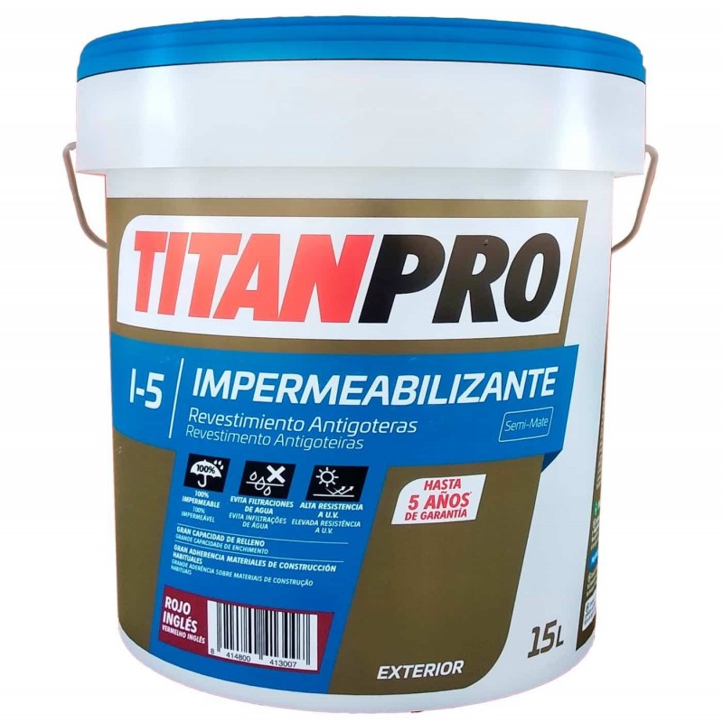 Titanpro I-50 Impermeabilizante Revestimiento Antigoteras.