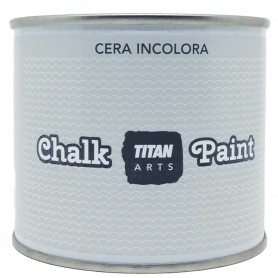 Pintura a la Tiza para Muebles BLANCO PURO 750ml + Brocha de madera  especial Pack - Chalk Paint