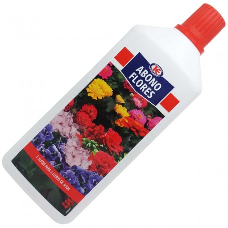 Abono Plantas con flores 1 litro Impex Europa NPK 5,5-4,5-5 