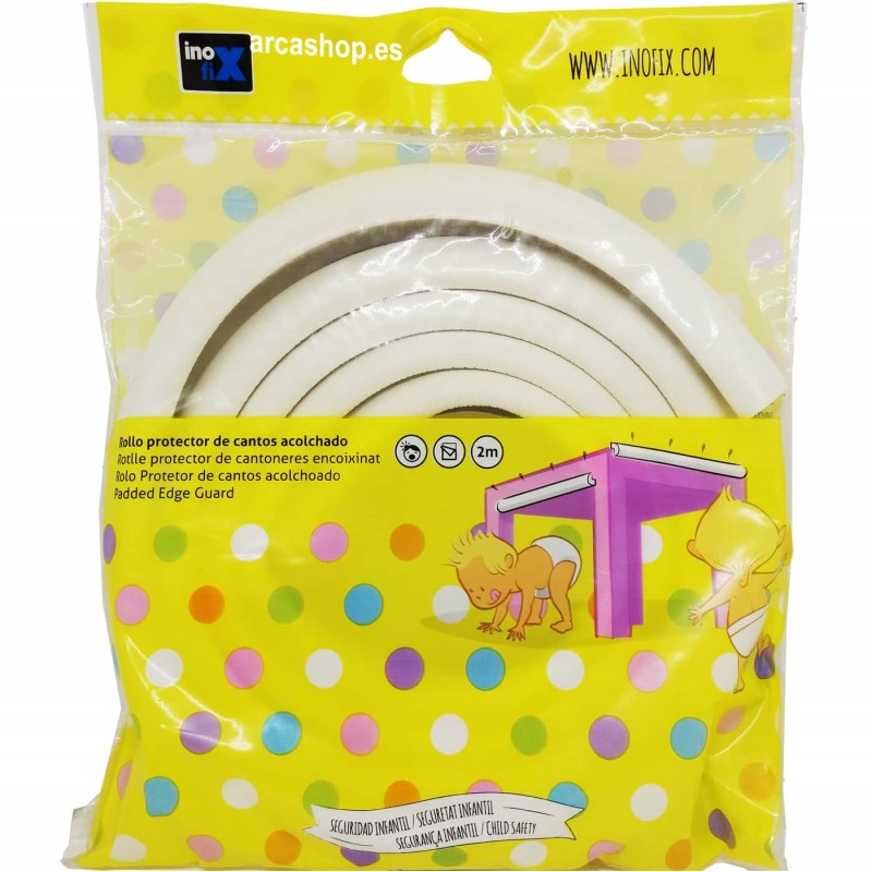 Fdit protector de esquinas infantil de plástico para cantos y bordes Protector de goma antigolpes para niños 