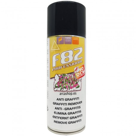 Spray Anti Graffiti Faren F82 (spray para borrar graffitis o disolvente elimina graffitis).