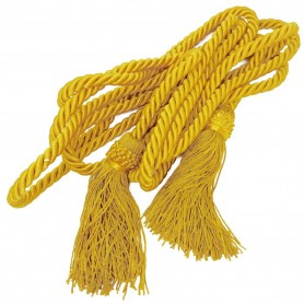 Cíngulos de nazareno adulto, color amarillo.