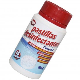 Pastillas Desinfectante efervescentes PQS Lejía en pastillas CLEAN PILL.