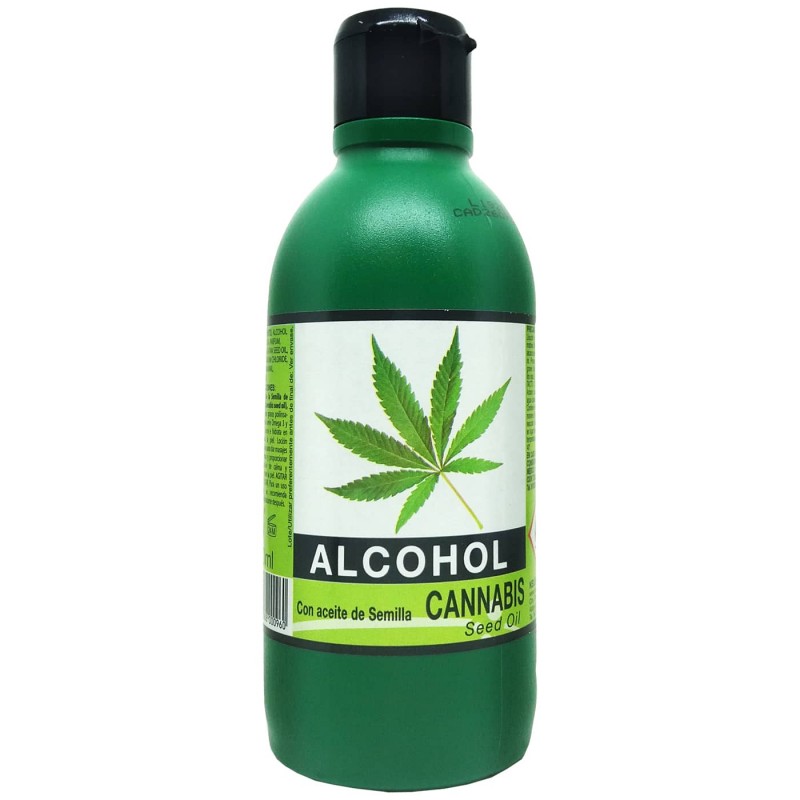 Alcohol con semilla de Cannabis Kelsia 250 ml. Alcohol