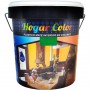 Pintura Plástica Interior Hogar Color Nationalt Paint. 15 litros, 4 litros y 1 litro.