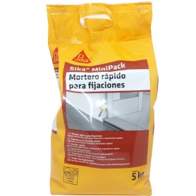 Mortero rápido para fijaciones Minipack Sika 5 kg