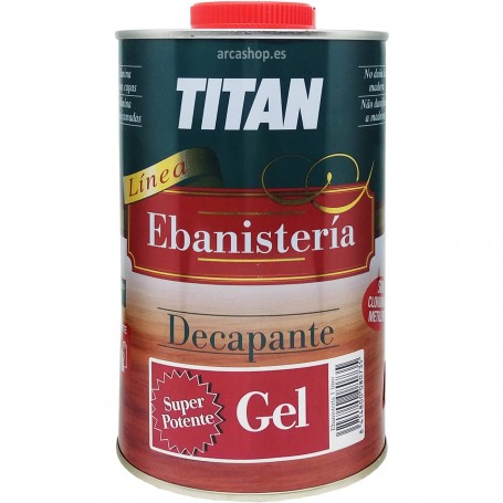 Decapante Gel líquido línea ebanistería Titan