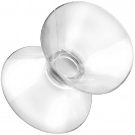 Ventosa doble transparente Ø31 mm. Ventosa Doble Transparente Inofix. (mod. 1205)