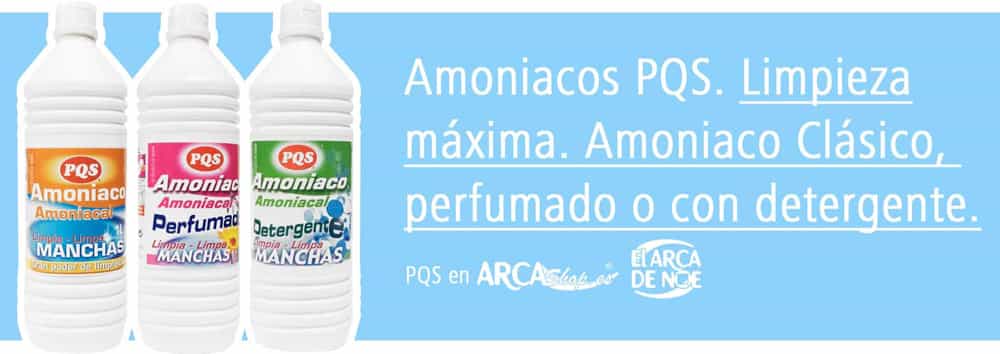 Amoniacos PQS. Clásico, Perfumado o Con Detergente.