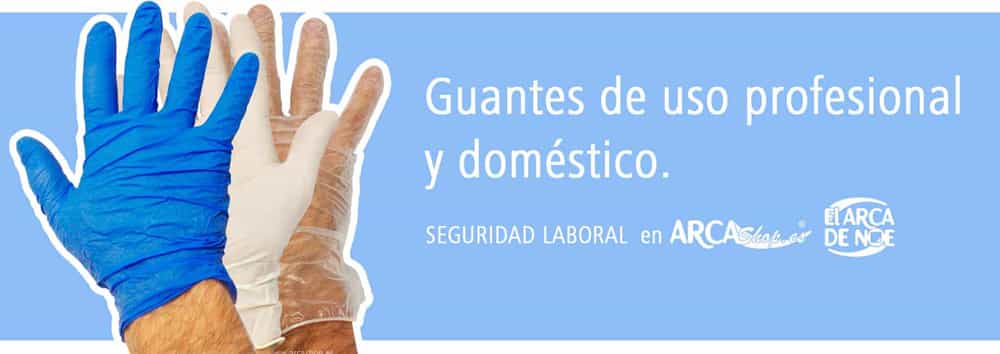 Guantes de Vinilo, Nitrilo, Latex, uso profesional y doméstico.