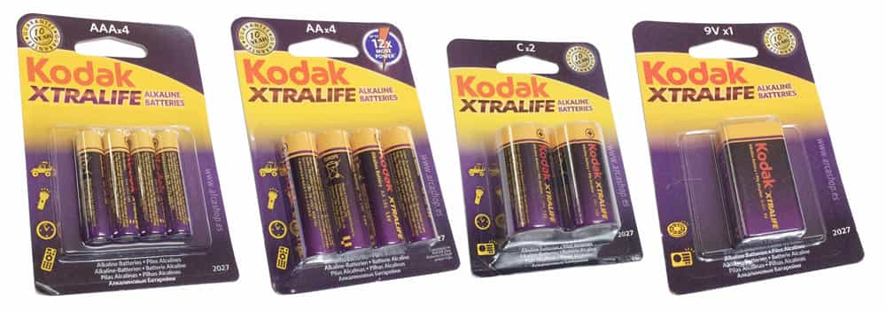 Baterias Pilas Kodak Alcalinas