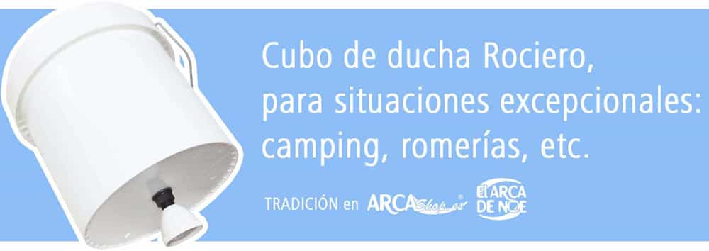Cubo Ducha Romerías (Rociero), Camping y Experiencias rurales.