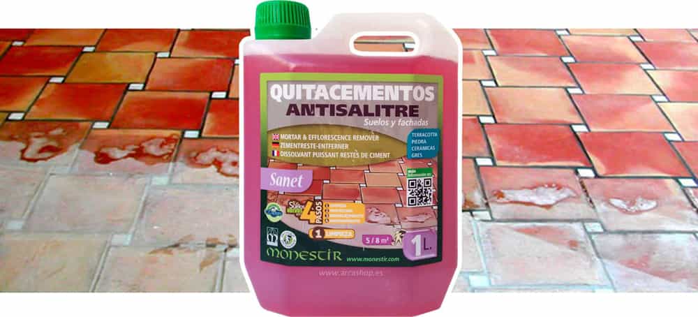 SANET: Limpiador quitacementos antisalitre Sanet de Monestir.