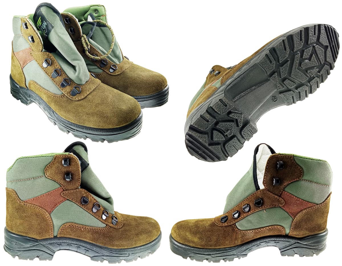 Botas de Trabajo y senderismo Trekking FORTUN, son botas de uso laboral o para pasear por el campo o montaña.