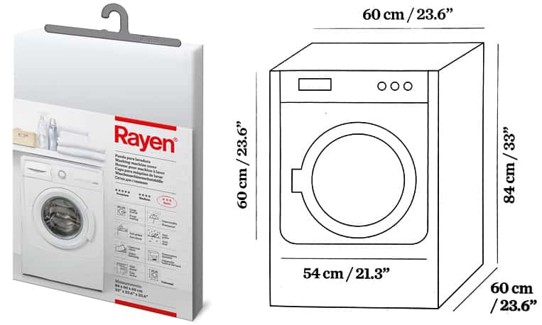 Funda Lavadora Rayen, es la mejor funda lavadora.