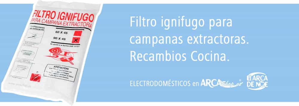 Filtro universal Ignifugo Camapana Extractora de cocinas (restaurantes, bares, cocinas domésticas).