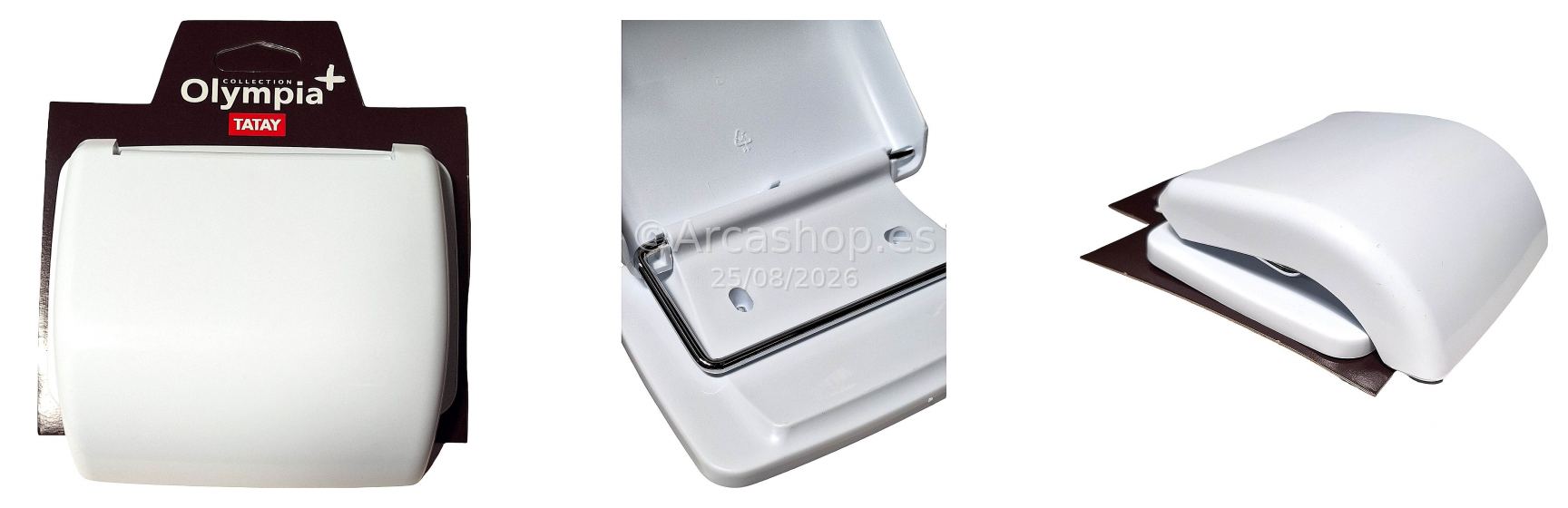 PORTAROLLOS T. OLYMPIA BLANCO REF. 6630101 TA-TAY