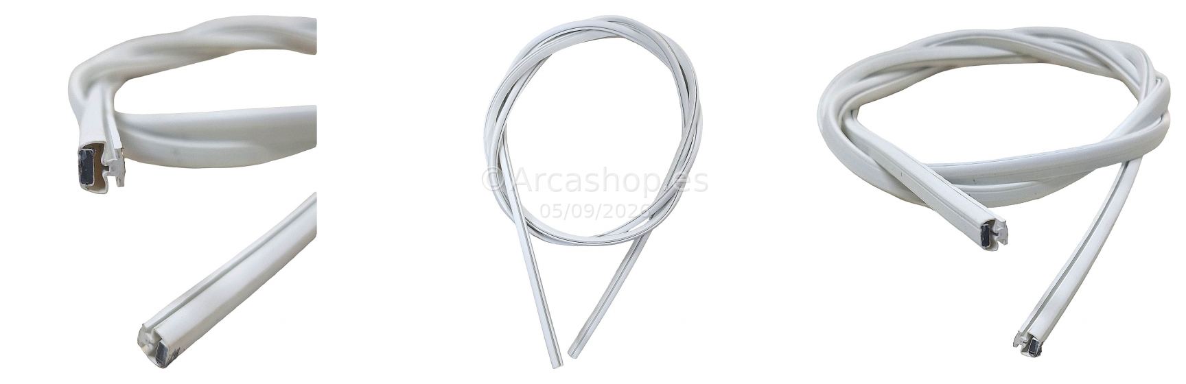 IMAN BURLETE FRONTAL MAMPARA 2 MTS. BLANCO REF. M054