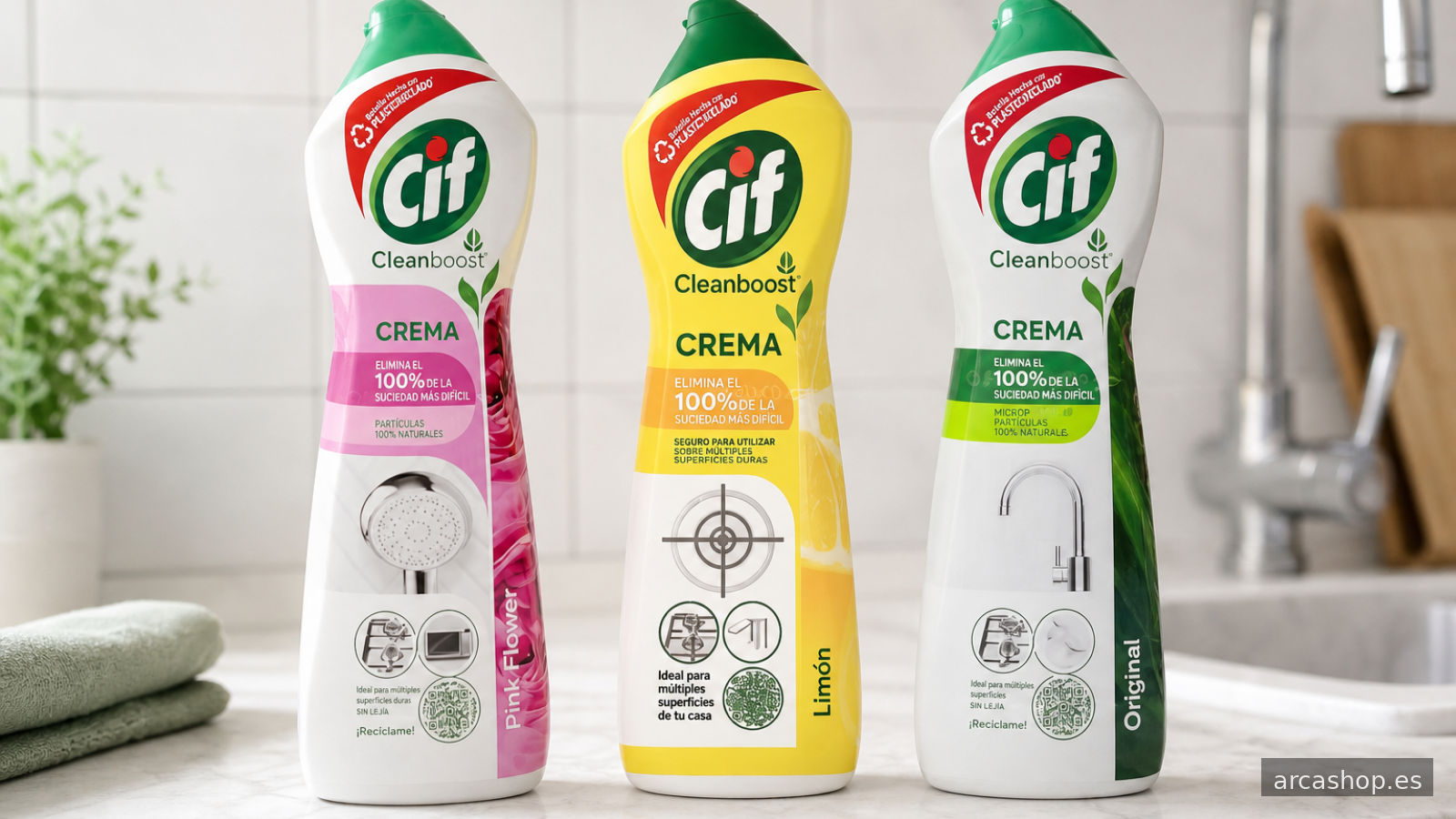 CIF limpiadores en crema: cómo elegir según tus necesidades de limpieza